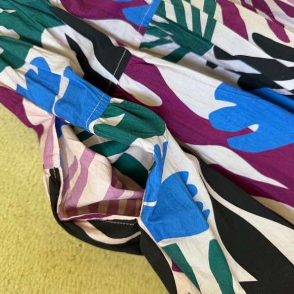 Oliphant Multicolor Abstract Midi Dress - Picture 6 of 6